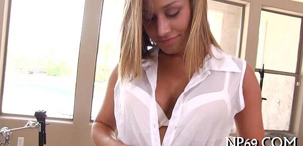  Exquisite doggy style hammering